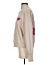 JoyLab Hearts Tan Sweatshirt Size XS - photo 5