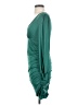 Cider Solid Teal Cocktail Dress Size S - photo 5