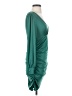 Cider Solid Teal Cocktail Dress Size S - photo 4