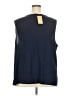 MICHAEL Michael Kors 100% Polyester Blue Sleeveless Blouse Size 3X - photo 2