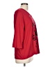 Alia Red 3/4 Sleeve T-Shirt Size L - photo 4