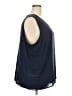 MICHAEL Michael Kors 100% Polyester Blue Sleeveless Blouse Size 3X - photo 4