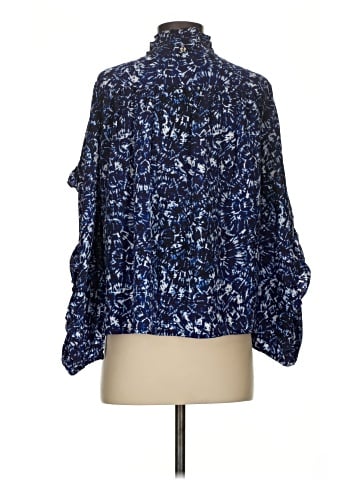 Marie Oliver Long Sleeve Silk Top (view 2)