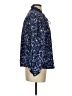 Marie Oliver 100% Silk Blue Long Sleeve Silk Top Size S - photo 4