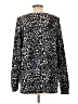 MICHAEL Michael Kors Animal Print Black Pullover Sweater Size L - photo 2