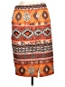 ECI Print Orange Casual Skirt Size XL - photo 2