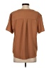Entro 100% Polyester Brown Short Sleeve Blouse Size S - photo 2