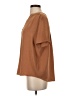 Entro 100% Polyester Brown Short Sleeve Blouse Size S - photo 5