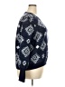 Lularoe Argyle Blue Pullover Sweater Size 22 - 24 - photo 4