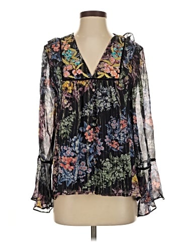 Vineet Bahl 3/4 Sleeve Blouse (view 1)