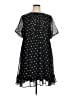 Torrid 100% Polyester Polka Dots Black Casual Dress Size 1X Plus (1) - photo 1