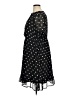 Torrid 100% Polyester Polka Dots Black Casual Dress Size 1X Plus (1) - photo 5