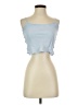 J.Crew 100% Viscose Blue Sleeveless Top Size 00 - photo 1