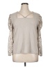 Cato Gray Long Sleeve Blouse Size XL - photo 1