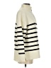 Bluivy Stripes Ivory Pullover Sweater Size S - photo 4