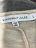 Sincerely Jules Solid Ivory Jumpsuit Size L - photo 4