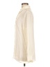 Young Essence Color Block Ivory Long Sleeve Blouse Size M - photo 5