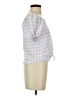 Ann Taylor LOFT Purple Short Sleeve Blouse Size XXS - photo 4