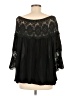 Young Essence Black 3/4 Sleeve Blouse Size M - photo 2