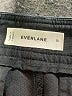 Everlane 100% Tencel Solid Black Shorts Size 10 - photo 3