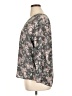 Ann Taylor LOFT Outlet Paisley Gray 3/4 Sleeve Blouse Size XL - photo 5