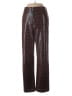 Danielle Bernstein 100% Polyurethane Animal Print Brown Casual Pants Size 2 - photo 1
