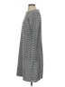 Duluth Trading Co. Stripes Gray Casual Dress Size S - photo 5