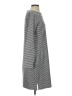 Duluth Trading Co. Stripes Gray Casual Dress Size S - photo 4