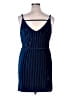 As U Wish Blue Casual Dress Size XL - photo 2