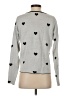 Nordstrom Rack Hearts Gray Pullover Sweater Size XS - photo 2