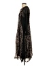 Alembika 100% Polyester Animal Print Black Cocktail Dress Size 4 (0) - photo 5