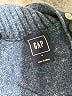 Gap Blue Pullover Sweater Size S - photo 7