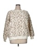 Workshop Republic Clothing 100% Polyester Animal Print Ivory Pullover Sweater Size 1X - photo 1