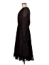 Ann Taylor 100% Polyester Paisley Black Cocktail Dress Size 6 - photo 5