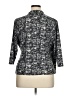 Allison Taylor Tweed Gray 3/4 Sleeve Blouse Size 1X - photo 2