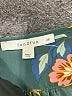 Fun2Fun 100% Polyester Floral Teal 3/4 Sleeve Blouse Size 2X - photo 7