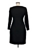 Alfani Solid Black Casual Dress Size 8 (petite) - photo 2