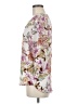 Misia 100% Polyester Floral White 3/4 Sleeve Blouse Size M - photo 5