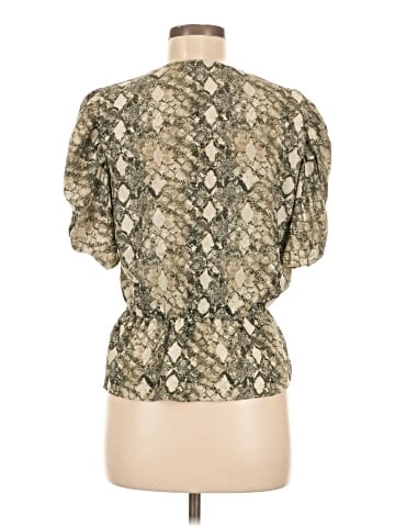 WAYF Short Sleeve Blouse (view 2)