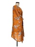 Xhilaration Orange Kimono Size Med - Lg - photo 4