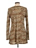 Isabel Animal Print Brown Casual Dress Size L - photo 2