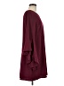 CeCe 100% Polyester Solid Burgundy Cocktail Dress Size 8 - photo 4