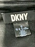 DKNY 100% Polyester Solid Black Casual Dress Size 12 - photo 7