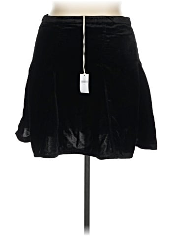 Banana Republic Factory Store Faux Leather Skirt (view 2)