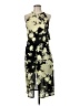 A.L.C. 100% Silk Print Green Cocktail Dress Size 8 - photo 1