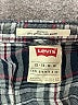 Levi's Plaid Black Long Sleeve Button-Down Shirt Size XL - photo 7