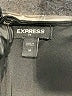 Express Outlet Solid Black Casual Dress Size M - photo 7