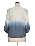 A. Byer Blue 3/4 Sleeve Blouse Size XL - photo 2