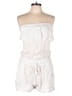 PHAX 100% Rayon Solid White Romper Size L - photo 1