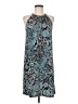 MICHAEL Michael Kors Paisley Teal Cocktail Dress Size M - photo 1